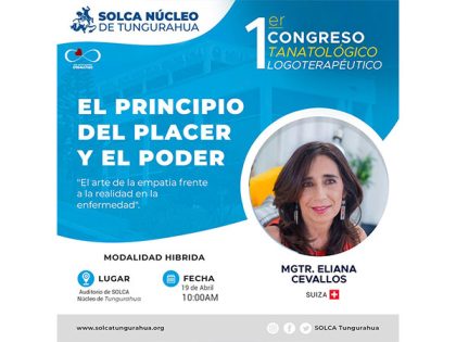 Congreso tanatología SOLCA Tungurahua
